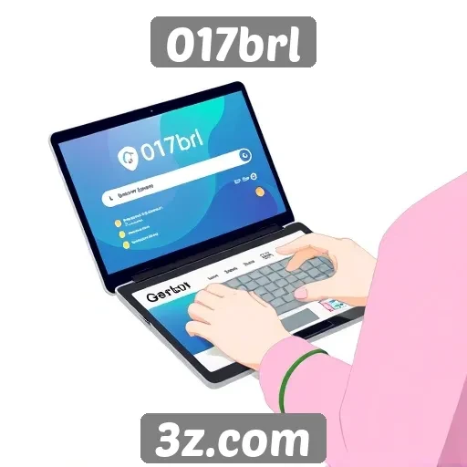 Evolução da interface do usuário no site 017brl